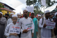 Solidarity March In Nepal For Palestine And Iran