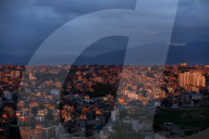 Monsoon Clouds During Dusk In Nepal
