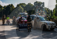 Tight Security In Pahalgam 