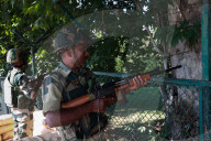 Tight Security In Pahalgam 