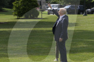 President Trump And First Lady Melania Trump Hold A White House Departure