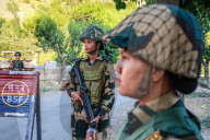 High Security Amid Amarnath Yatra In Pahalgam