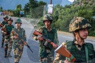 High Security Amid Amarnath Yatra In Pahalgam