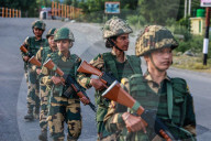 High Security Amid Amarnath Yatra In Pahalgam