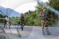 High Security Amid Amarnath Yatra In Pahalgam