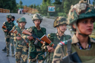 High Security Amid Amarnath Yatra In Pahalgam