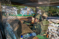 High Security Amid Amarnath Yatra In Pahalgam
