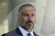 French President Emmanuel Macron Receives Prince Rahim Aga Khan V