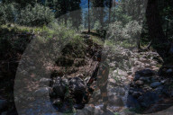 Indian Soldiers Conduct Patrolling Near Baisaran Valley In Pahalgam 