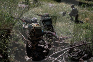 Indian Soldiers Conduct Patrolling Near Baisaran Valley In Pahalgam 