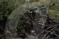 Indian Soldiers Conduct Patrolling Near Baisaran Valley In Pahalgam 