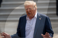 Trump Departs The White House For Texas Visit