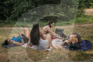 Long summer days on Hampstead Heath in London – in pictures