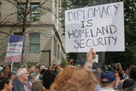 Rally For Laid Off State Department Employees