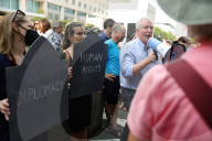 Rally For Laid Off State Department Employees