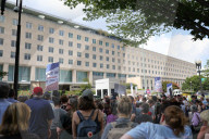 Rally For Laid Off State Department Employees