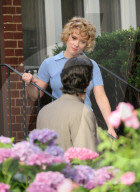 Scarlett Johansson And Adam Driver Spotted Filming On "Paper Tiger" Set In Queens - 11 Jul 2025