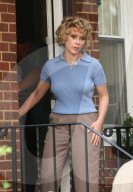 Scarlett Johansson And Adam Driver Spotted Filming On "Paper Tiger" Set In Queens - 11 Jul 2025