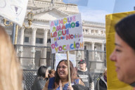 Demonstration In Buenos Aires In Support Of The Disability Emergency Law