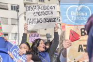 Demonstration In Buenos Aires In Support Of The Disability Emergency Law