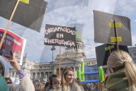 Demonstration In Buenos Aires In Support Of The Disability Emergency Law