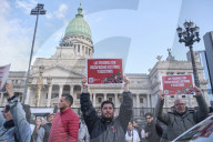 Demonstration In Buenos Aires In Support Of The Disability Emergency Law