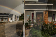 A Rainbow Amidst Extreme Weather