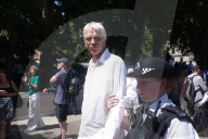 Palestine Action Supporters Gather Outside Parliament In Westminster, London