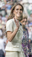 Catherine beim Finale der Damen bei den Wimbledon Championships, Tag 13
