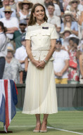 Catherine beim Finale der Damen bei den Wimbledon Championships, Tag 13