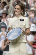 Catherine beim Finale der Damen bei den Wimbledon Championships, Tag 13