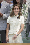 Catherine beim Finale der Damen bei den Wimbledon Championships, Tag 13