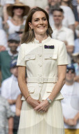 Catherine beim Finale der Damen bei den Wimbledon Championships, Tag 13