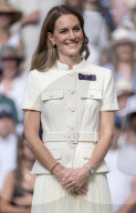 Catherine beim Finale der Damen bei den Wimbledon Championships, Tag 13