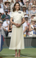 Catherine beim Finale der Damen bei den Wimbledon Championships, Tag 13