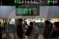 Collapse At Barcelona-Sants Station Due To The DANA In Spain.