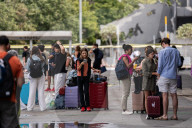 Collapse At Barcelona-Sants Station Due To The DANA In Spain.