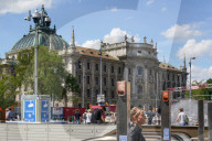 Police Surveillance Unit At Crime Hotspot In Munich