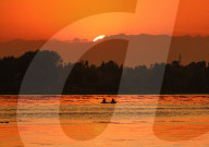 Sunset In Srinagar