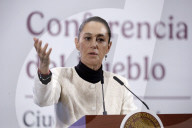 Mexico’s President Claudia Sheinbaum Holds Briefing