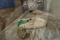 Production Of Mexican Sweet Bread ‘ Concha Elote’