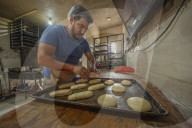 Production Of Mexican Sweet Bread ‘ Concha Elote’