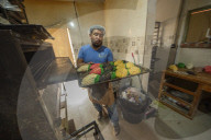 Production Of Mexican Sweet Bread ‘ Concha Elote’