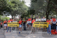Demonstrators Call Out Texas Government Failures Following Deadly Floods 