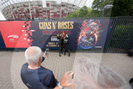Fans Arrive For Guns N' Roses Concert In Warsaw