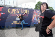 Fans Arrive For Guns N' Roses Concert In Warsaw