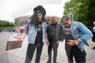 Fans Arrive For Guns N' Roses Concert In Warsaw