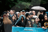 Fans Arrive For Guns N' Roses Concert In Warsaw