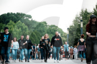 Fans Arrive For Guns N' Roses Concert In Warsaw