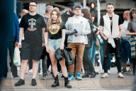 Fans Arrive For Guns N' Roses Concert In Warsaw